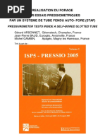 Réalisation Du Forage Pour Essai Pressiométrique. ISP (2005)