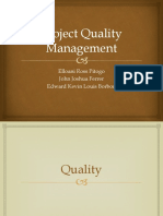 Project Quality Management