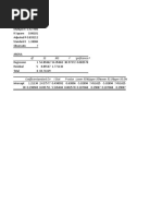 Regression Statistics