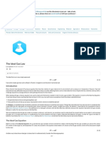 The Ideal Gas Law - Chemistry LibreTexts