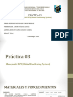 Práctica #03. Uso de GPS 1