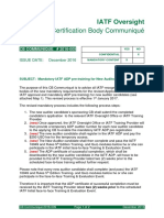 CB Communique 2016-009 - IATF ADP Entry PDF