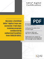 SAFe Agilist Course Catalogue