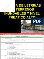 7) Letrinas Nivel Freático Alto Inundables