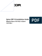 Epicor10 MigrationGuide SQL 100700 PDF