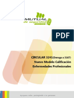 Circular 3241 - Calificación de Enfermedades Profesionales