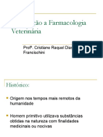 1-Introdução A Farmacologia Veterinária