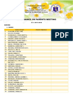 Attendance