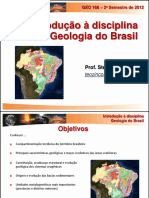 Introdução Geologia Do Brasil