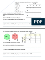 Sample Space Worksheet