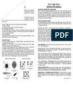 6-In-1 Cable Tester Instruction Manual 6-In-1 Cable Tester Instruction Manual