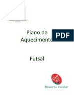 Plano de Aquecimento Futsal