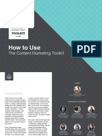 How To Use: The Content Marketing Toolkit