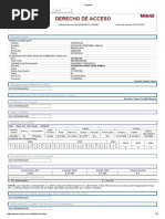 Equifax Veraz - Derecho de Acceso PDF