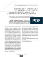 Criança Com Dificuldade de Aprendizagem - o Processo de Construção de Uma Guia de Encaminhamento de Alunos Com Queixas Escolares A Serviços de Saúde PDF