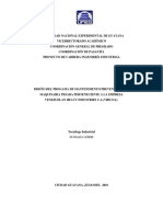 Tesis Diseño de Programa de Mantenimiento Pre Uneg PDF