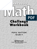 Maths Challenge Workbook, Grade 4 (PE) 1