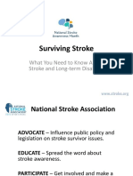 Stroke and Long-Term Disability