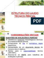 Aula 13 - Estrutura Laudo Técnico Pericial