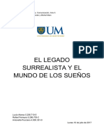 El Legado Surrealista y El Mundo de Los Sueños - Monografía