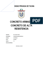 Concreto de Alta Resistencia