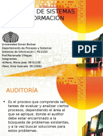 Auditoría de Sistemas de Información Presentación