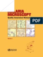 Malaria Microscopy WHO PDF