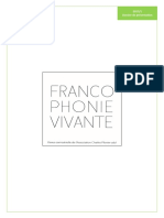 Francophonie Vivante 2017-1 Présentation PDF