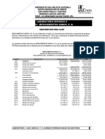 Laboratorio Dirigido II Módulo Combinado de NIAS Medicamentos Sanos, S.A.