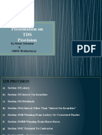 Presentation On TDS Provision: by Nilesh Deharkar & AMAN Bhattacharya