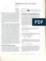 Ballistics of Air Gun PDF