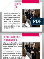 Departamento de Restauración 