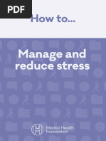 How To Manage Stress