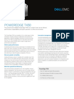 Dell PowerEdge T430 Spec Sheet PDF