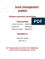 Phone Book Management System: Software Requirement Specification Team Members