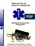 Ambulancias Normatividad Secresalud