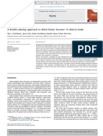 A Double-Plating Approach To Distal Femur Fracture. INJURY2017