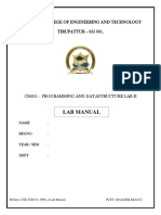 CS6311 - PDS - 2 Lab Manual by Rajasekaran