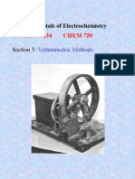 Fundamentals of Electrochemistry: CHEM 7234 CHEM 720