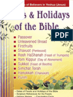 Feast &amp Holidays of The Bible