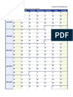 2018 Weekly Calendar: This Excel Calendar Is Blank & Designed For Easy Use As A Planner