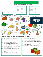 Food Test Countable Uncountablea An Some Anyfood Vocabulary