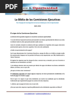 La Biblia de Las Comisiones Ejecutivas