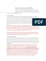 27 Razões para Não Ser Católico - Docx Resposta Ao Protestante