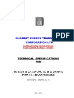 24 66 11 KV 5 MVA Transformer With Amendment PDF