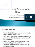 Electricity Scenario in USA