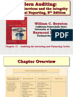 ch17 - Modern Auditing - 8e - Boynton - 2006 Auditing The Investing and Financing Cycles