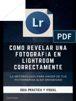 (Ebook) Curso Expres de Revelado en Lightroom