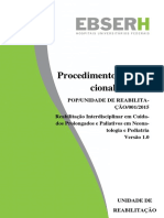 POP Reabilitacao Interdiscilplinar em Cuidados Prolongados e Paliativos em Neonatologia e Pediatria No Formato EBSERH 3