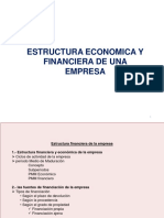 Estructura Económica y Financiera de Una Empresa